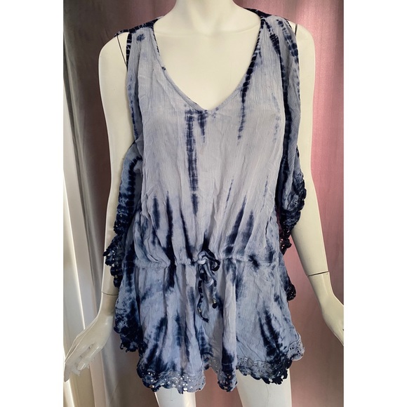blue island Other - Blue Island Tie Dye Swimsuit Cover Up